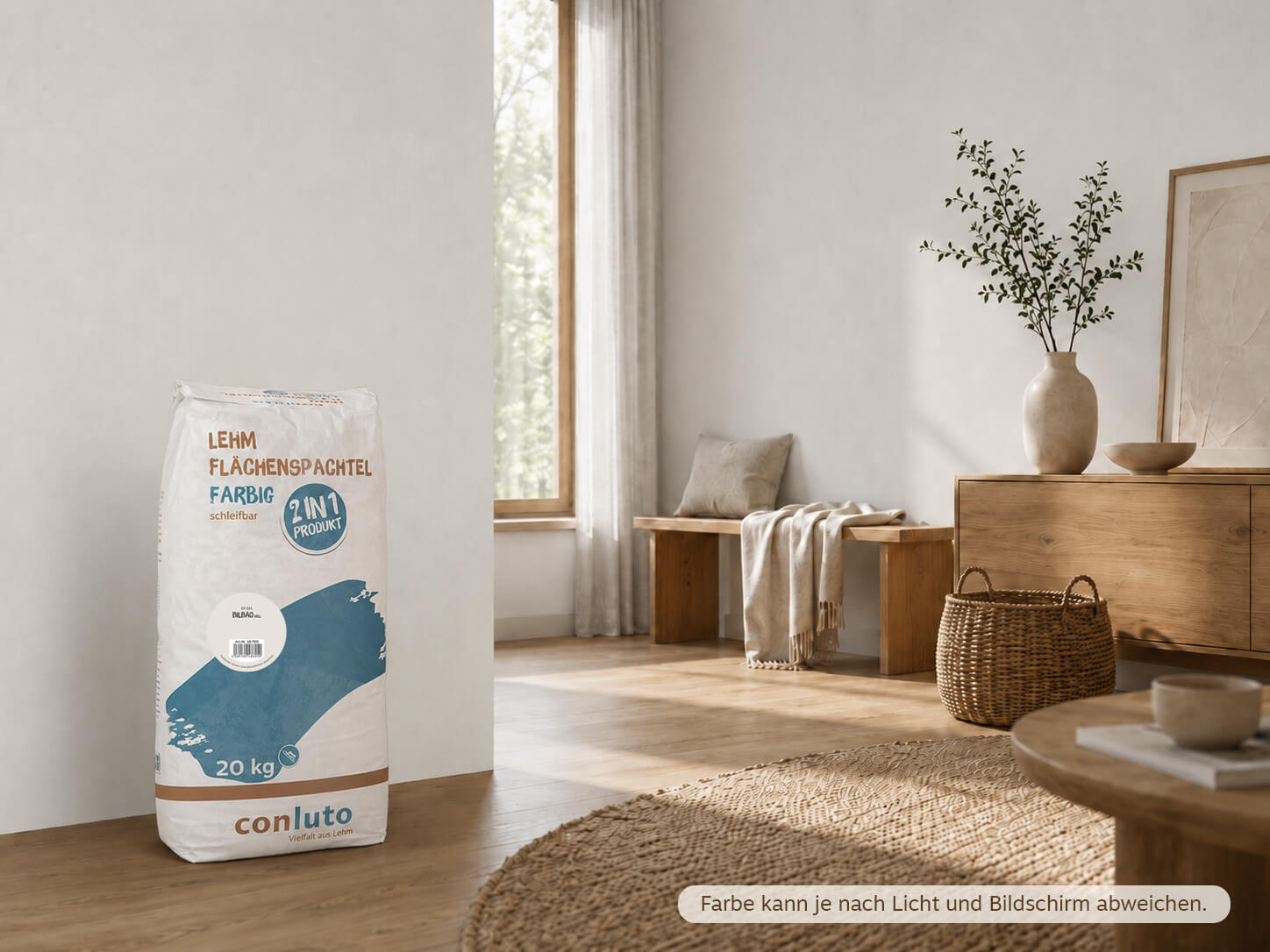 Naturbaustoffladen | Naturfarben Freiburg _ conluto Lehm Flächenspachtel farbig