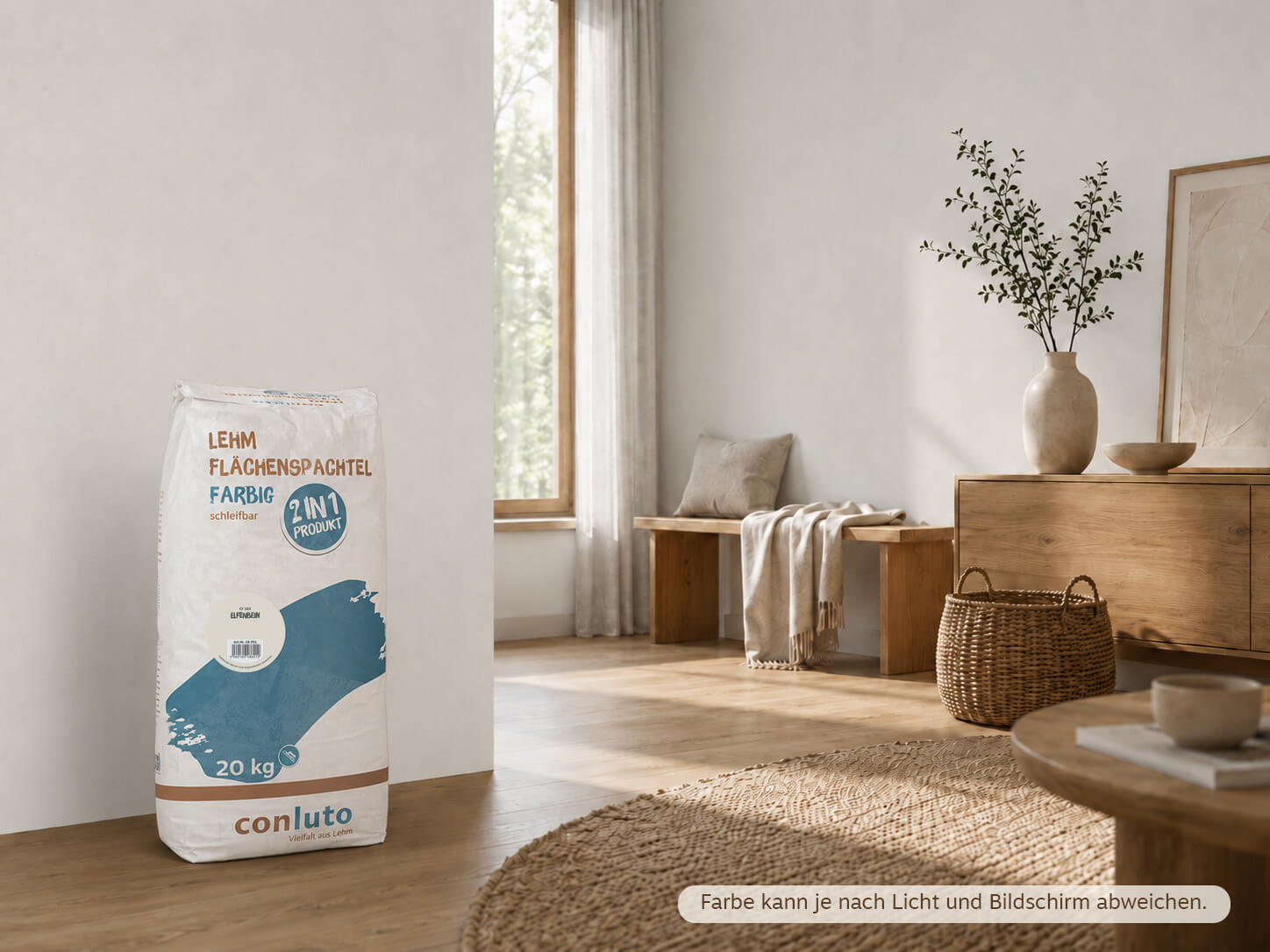 Naturbaustoffladen | Naturfarben Freiburg _ conluto Lehm Flächenspachtel farbig