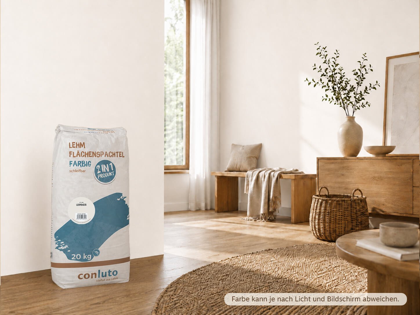 Naturbaustoffladen | Naturfarben Freiburg _ conluto Lehm Flächenspachtel farbig