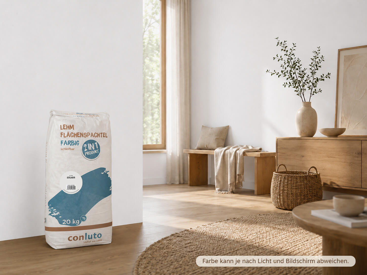 Naturbaustoffladen | Naturfarben Freiburg _ conluto Lehm Flächenspachtel farbig