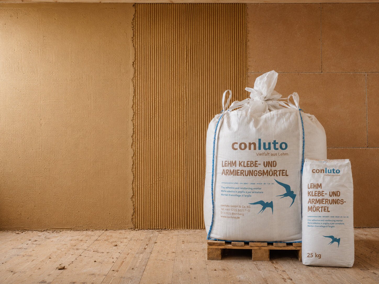 Naturbaustoffladen | Naturfarben Freiburg _ conluto Lehm Klebe- und Armierungsmörtel