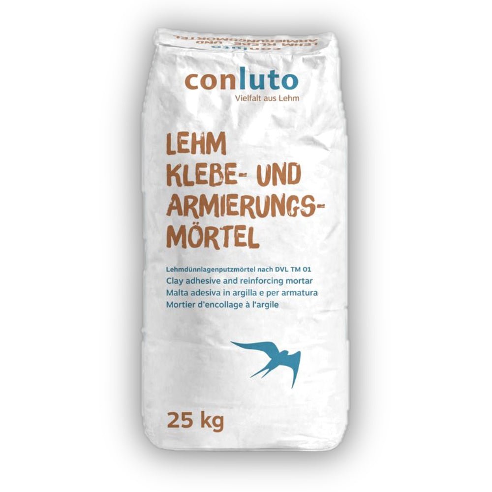 Naturbaustoffladen | Naturfarben Freiburg _ conluto Lehm Klebe - und Armierungsmörtel