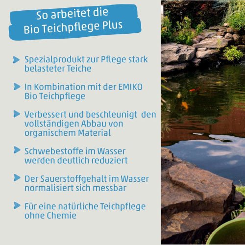 Naturbaustoffladen | Naturfarben Freiburg _ EMIKO Bio Teichpflege PLUS