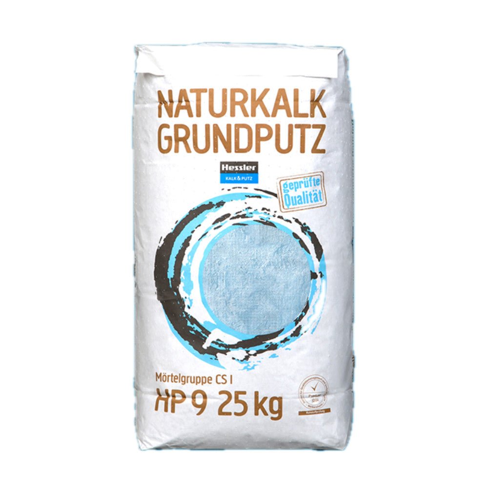 Naturbaustoffladen | Naturfarben Freiburg _ Hessler HP 9 KH Naturkalk Hanf - Grundputz