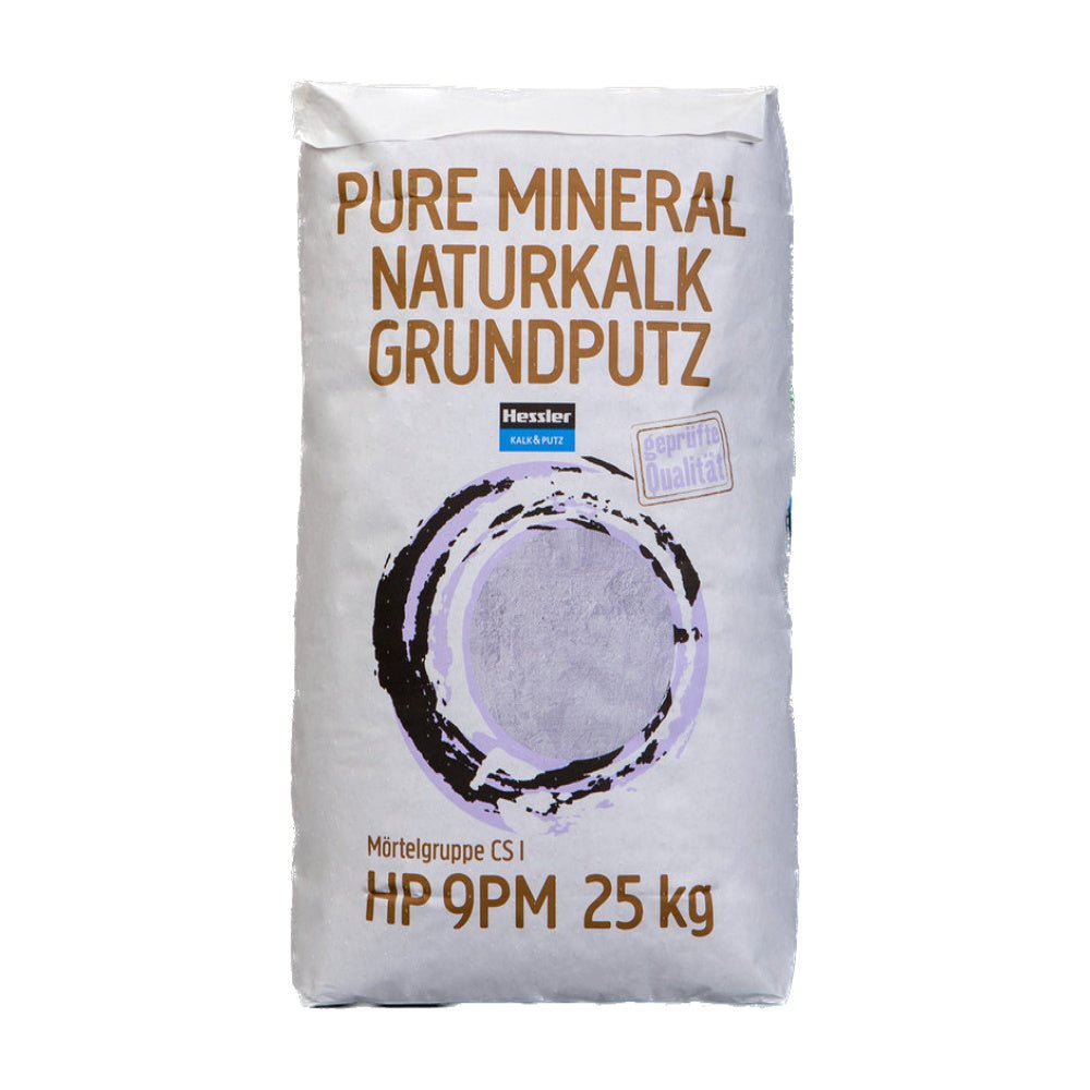 Naturbaustoffladen | Naturfarben Freiburg _ Hessler HP 9 Pure Mineral Naturkalk - Grundputz