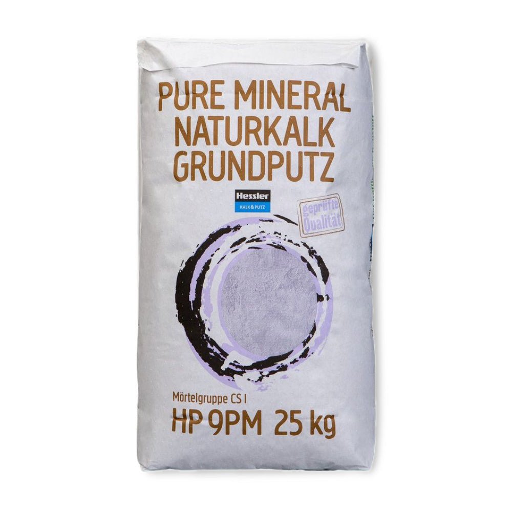 Naturbaustoffladen | Naturfarben Freiburg _ Hessler HP 9 Pure Mineral Naturkalk - Grundputz