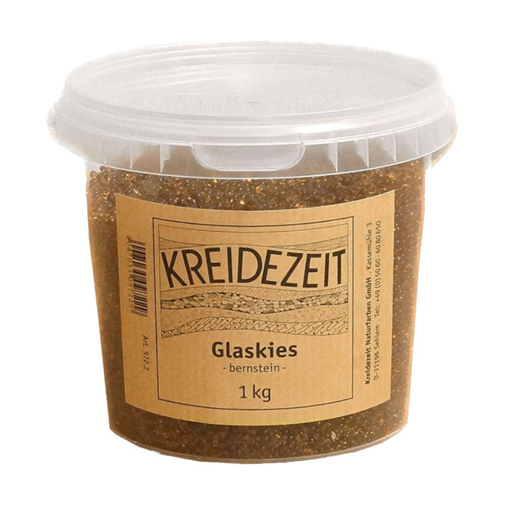 Naturbaustoffladen | Naturfarben Freiburg _ KREIDEZEIT Glaskies bernstein