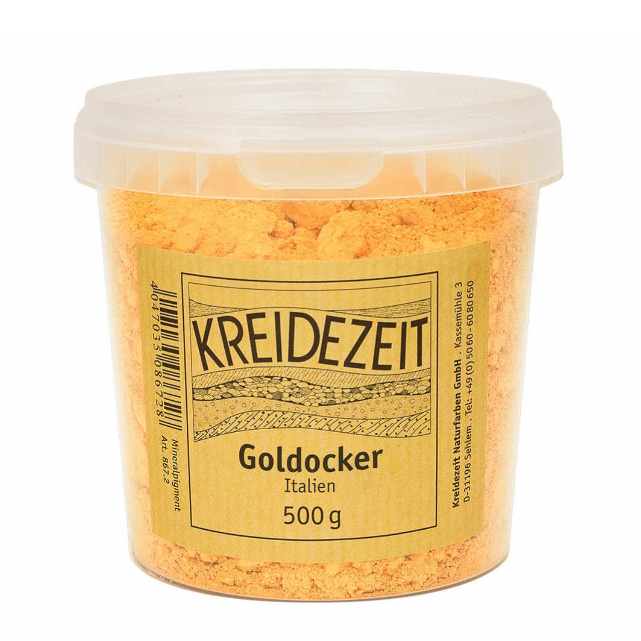 Naturbaustoffladen | Naturfarben Freiburg _ KREIDEZEIT Goldocker Italien