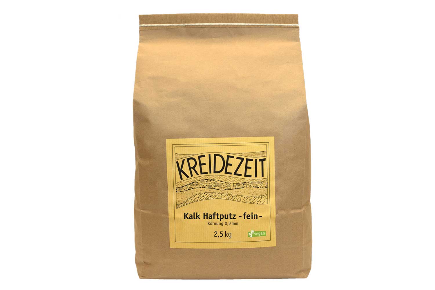 Naturbaustoffladen | Naturfarben Freiburg _ KREIDEZEIT Kalk - Haftputz - fein - , Körnung 0,9 mm