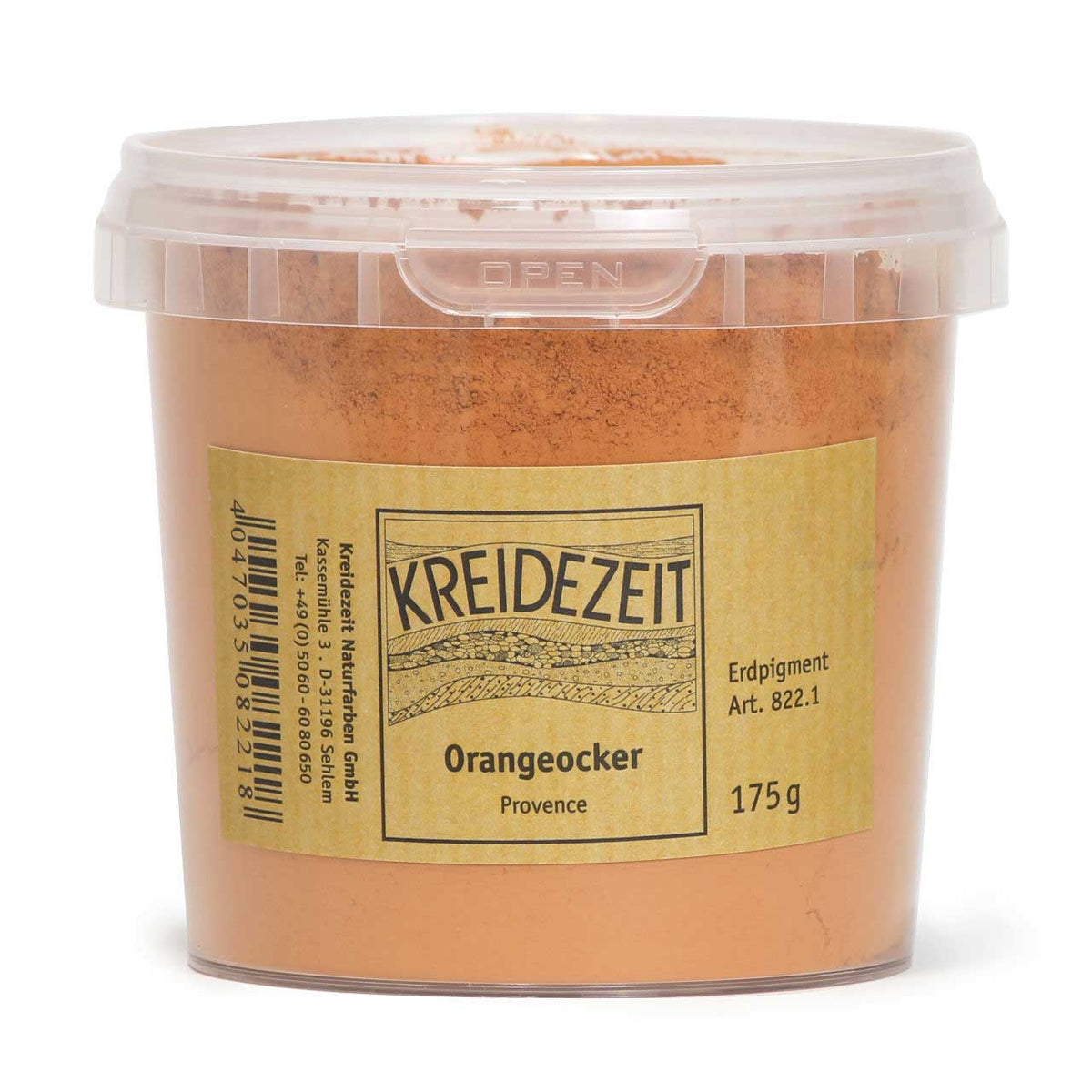 Naturbaustoffladen | Naturfarben Freiburg _ KREIDEZEIT Orangeocker Provence