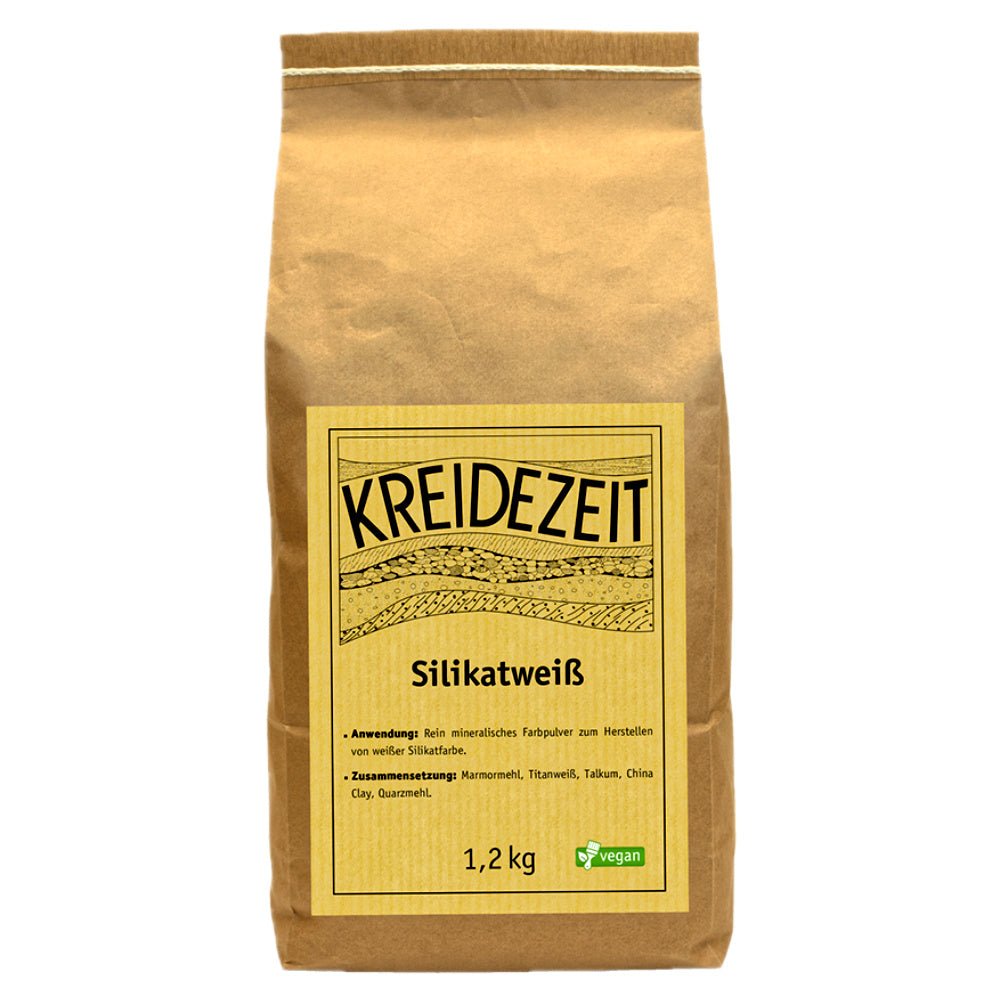 Naturbaustoffladen | Naturfarben Freiburg _ KREIDEZEIT Silikatweiß | Silikatfarbe