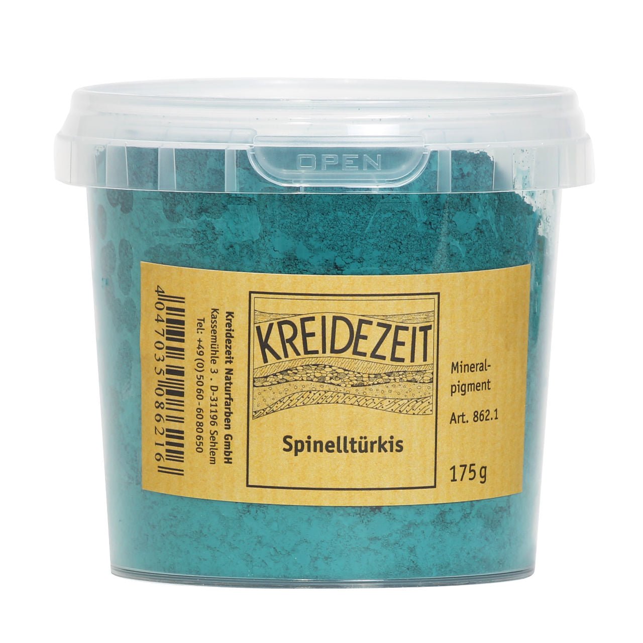 Naturbaustoffladen | Naturfarben Freiburg _ KREIDEZEIT Spinelltürkis