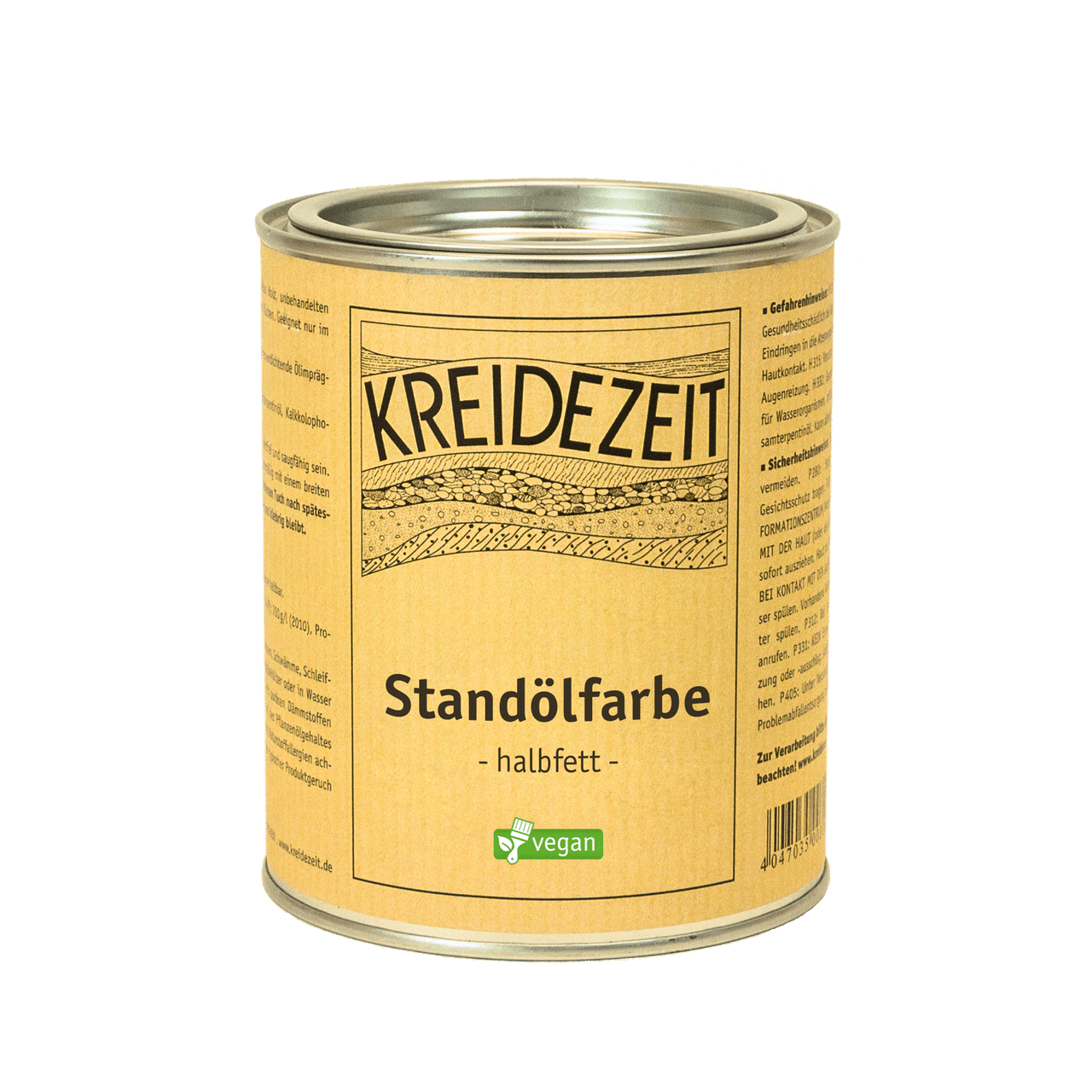 Naturbaustoffladen | Naturfarben Freiburg _ KREIDEZEIT Standölfarbe - halbfett, dunkelblau