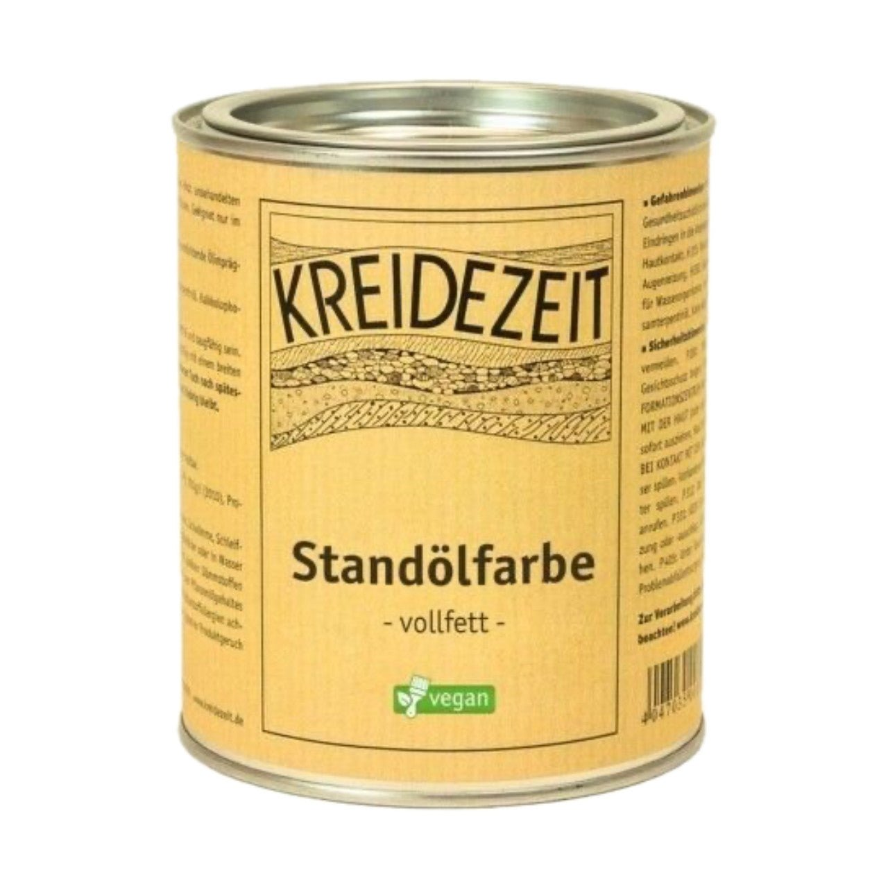 Naturbaustoffladen | Naturfarben Freiburg _ KREIDEZEIT Standölfarbe - vollfett, braun