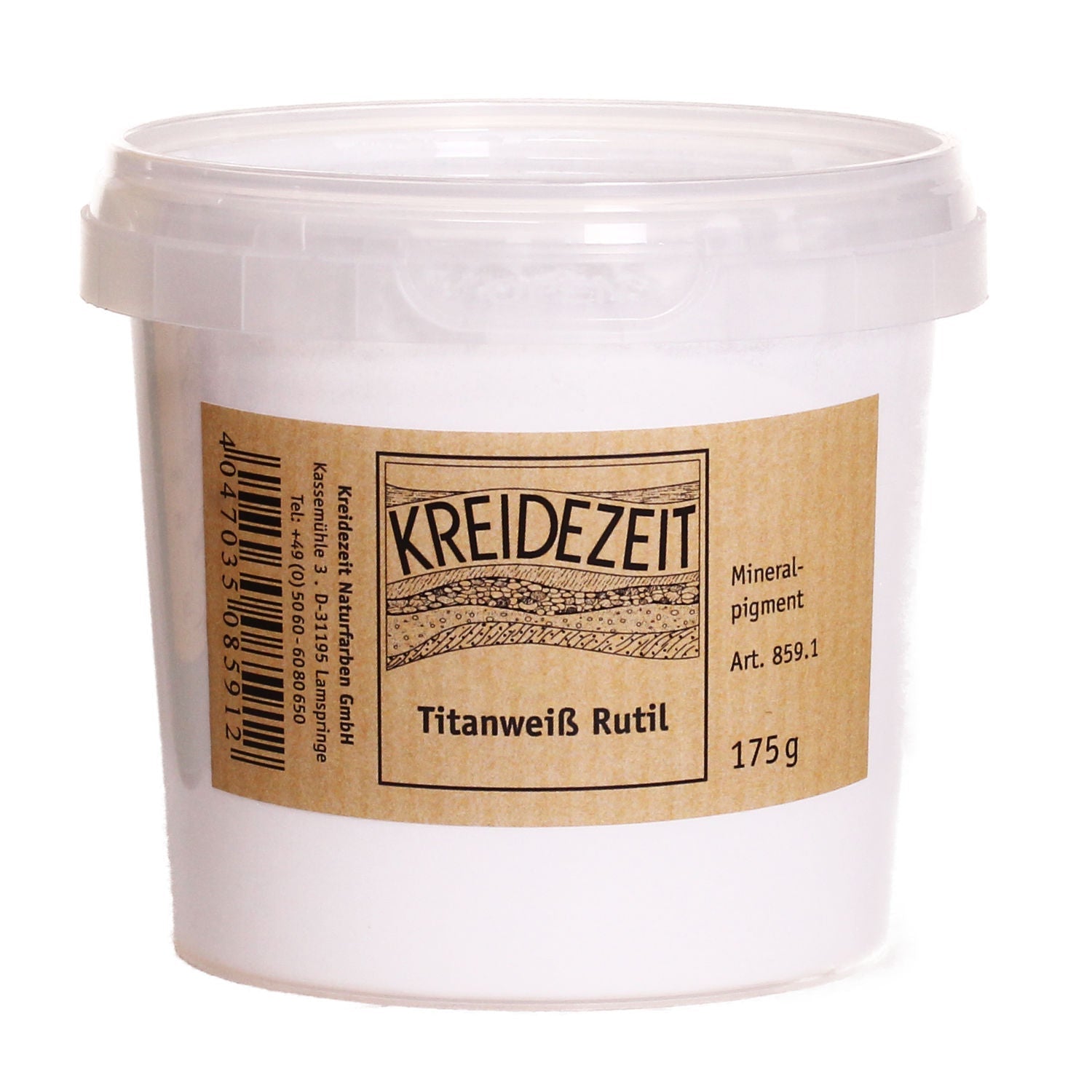 Naturbaustoffladen | Naturfarben Freiburg _ KREIDEZEIT Titanweiß Rutil