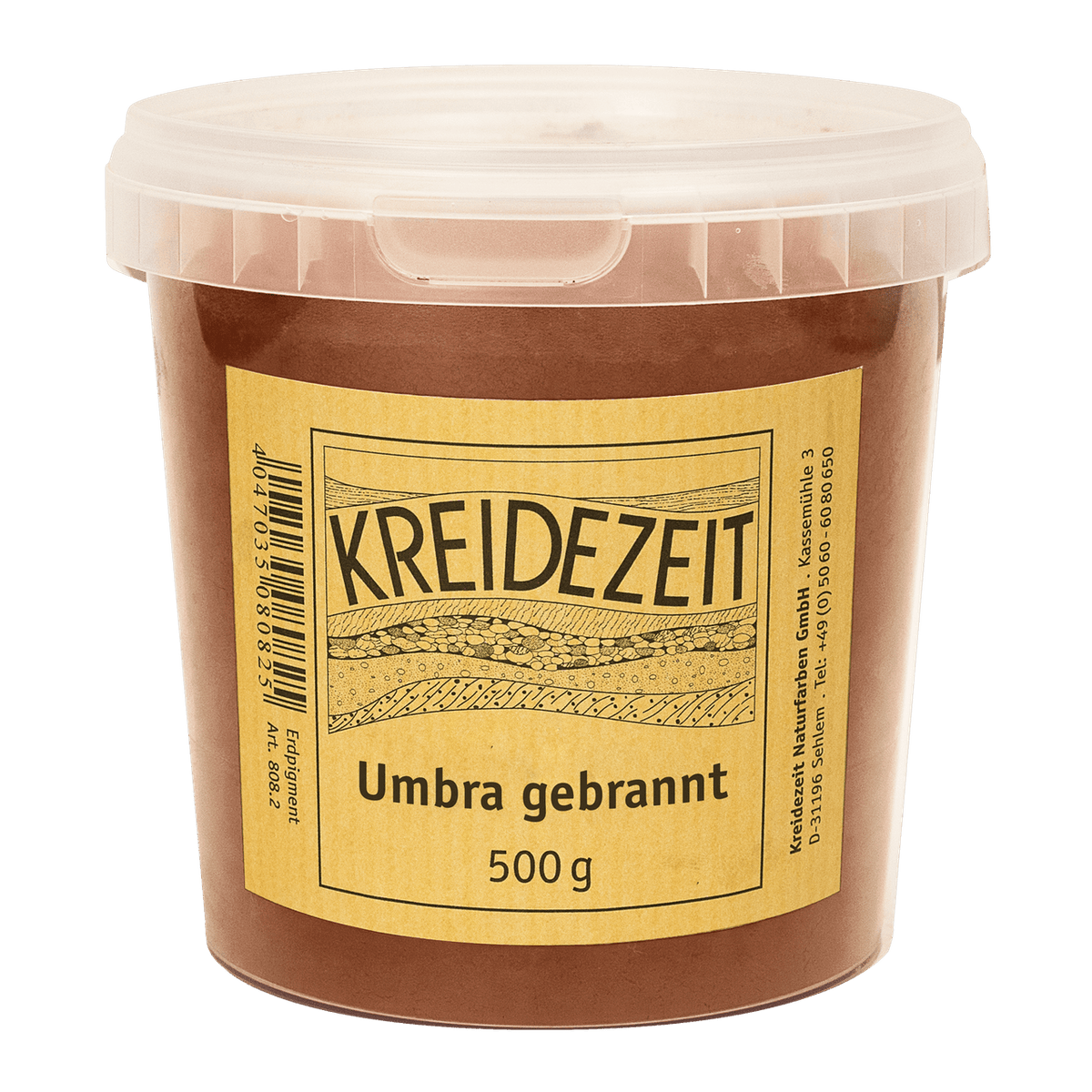 Naturbaustoffladen | Naturfarben Freiburg _ KREIDEZEIT Umbra gebrannt