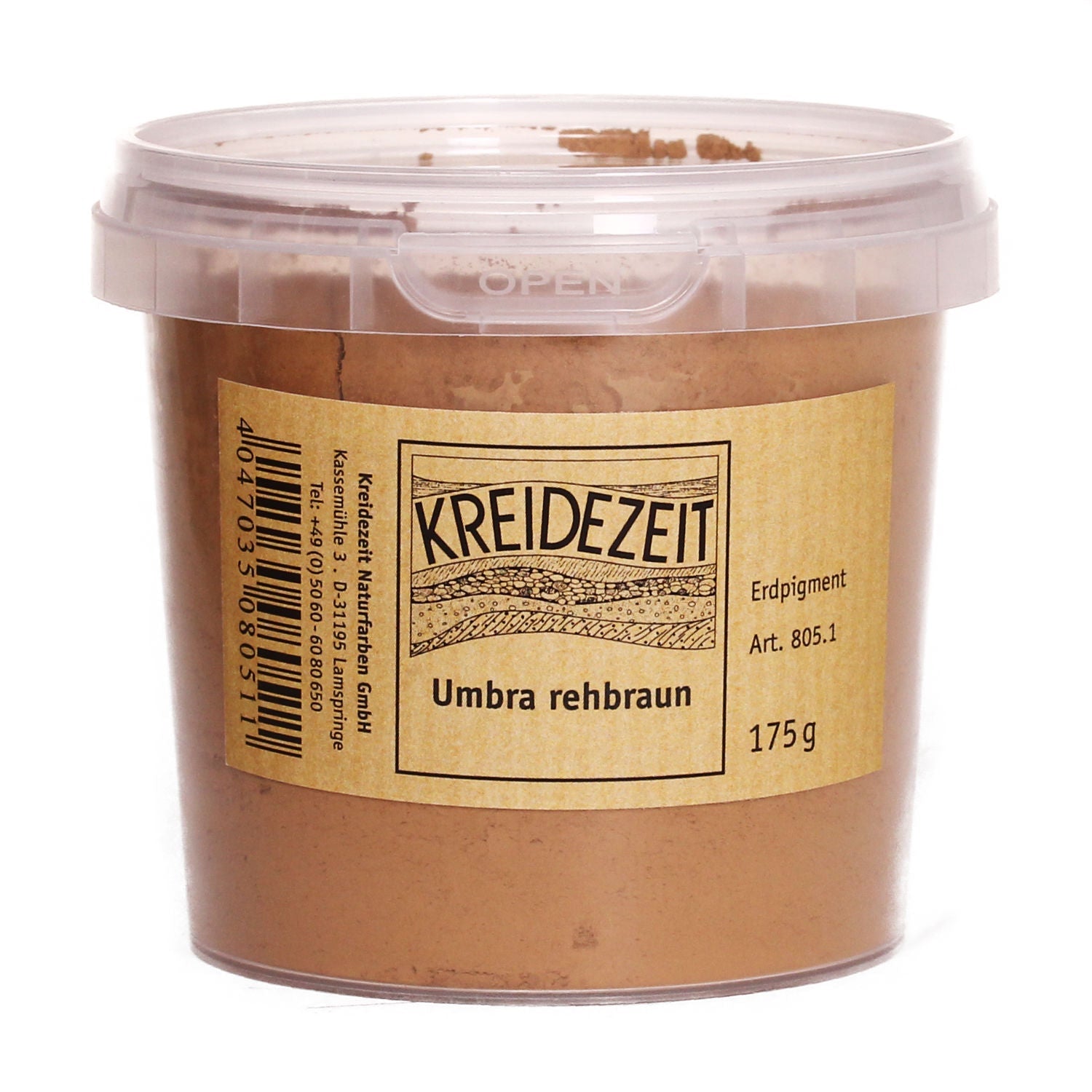 Naturbaustoffladen | Naturfarben Freiburg _ KREIDEZEIT Umbra rehbraun