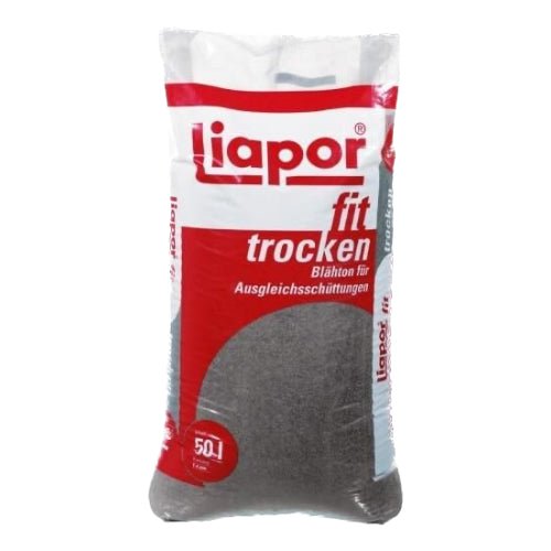 Naturbaustoffladen | Naturfarben Freiburg _ Liapor fit trocken | Blähtonschüttung Korn 1 - 4 mm _ NUR ZUR ABHOLUNG