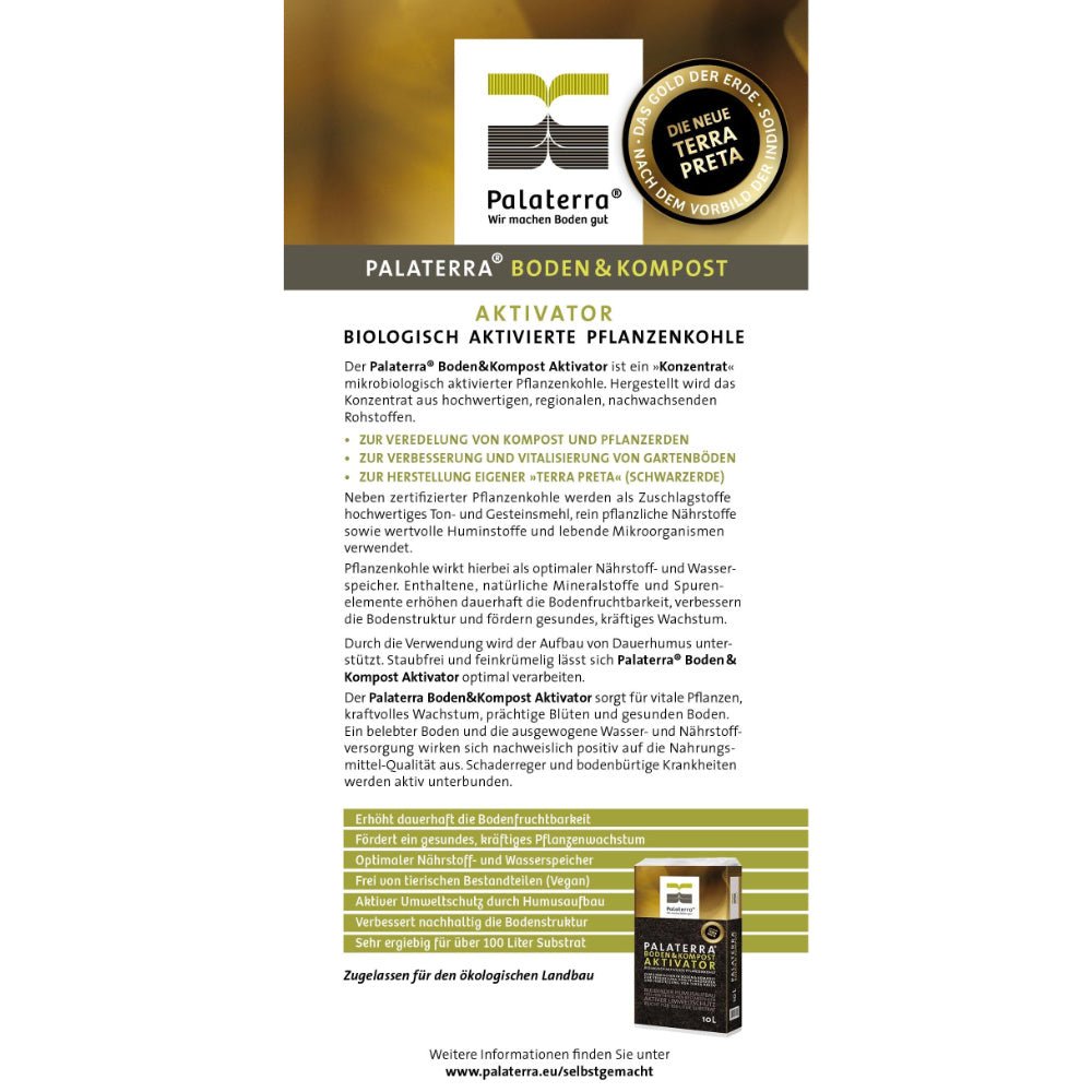 Naturbaustoffladen | Naturfarben Freiburg _ Palaterra® Boden&Kompost Aktivator