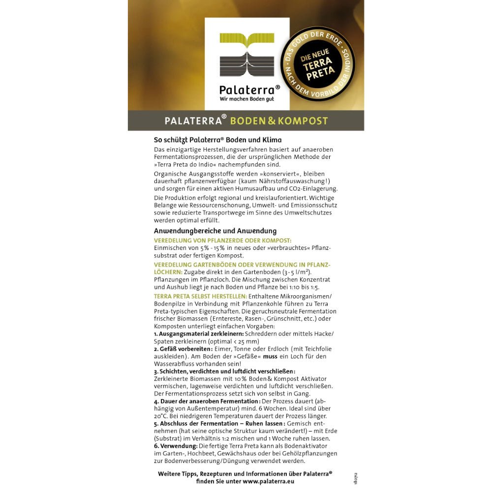 Naturbaustoffladen | Naturfarben Freiburg _ Palaterra® Boden&Kompost Aktivator