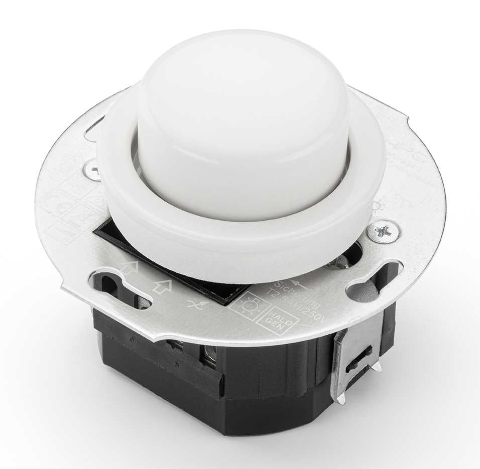 Naturbaustoffladen | Naturfarben Freiburg _ THPG Universaldimmer LED Porzellan | Dimmer LED