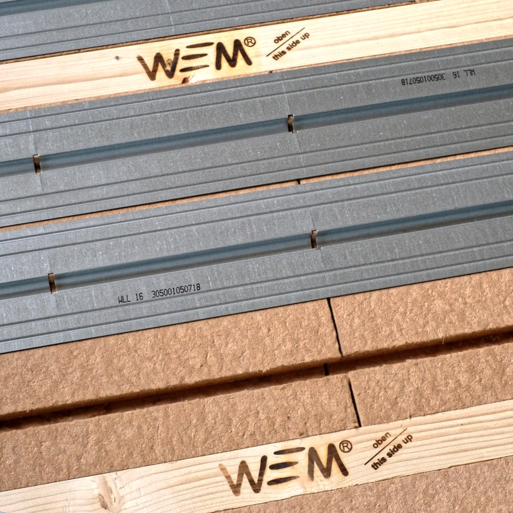 Naturbaustoffladen | Naturfarben Freiburg _ WEM Fußbodenheizung FLOOR 40 | Verlegeplatte