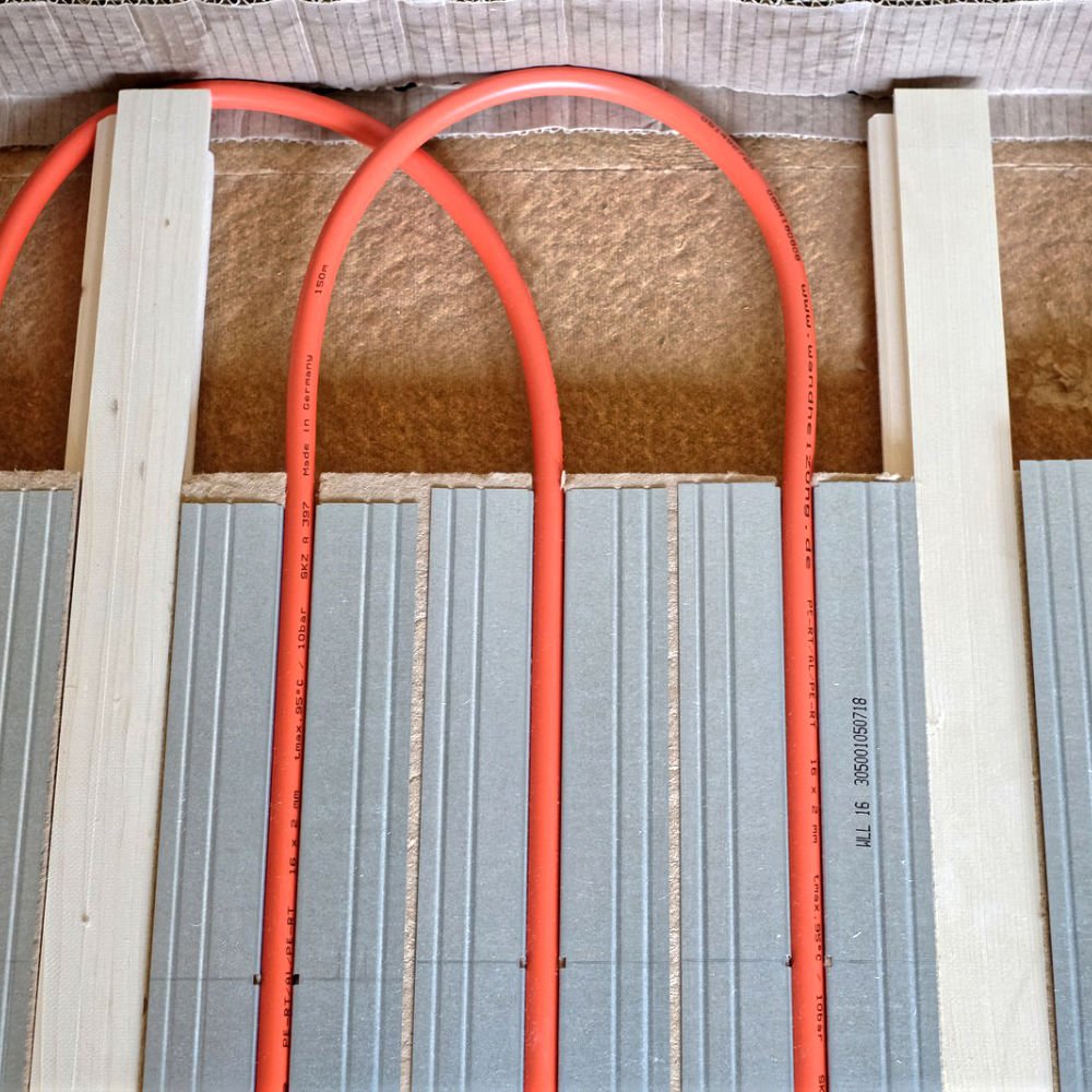 Naturbaustoffladen | Naturfarben Freiburg _ WEM Fußbodenheizung FLOOR 40 | Verlegeplatte