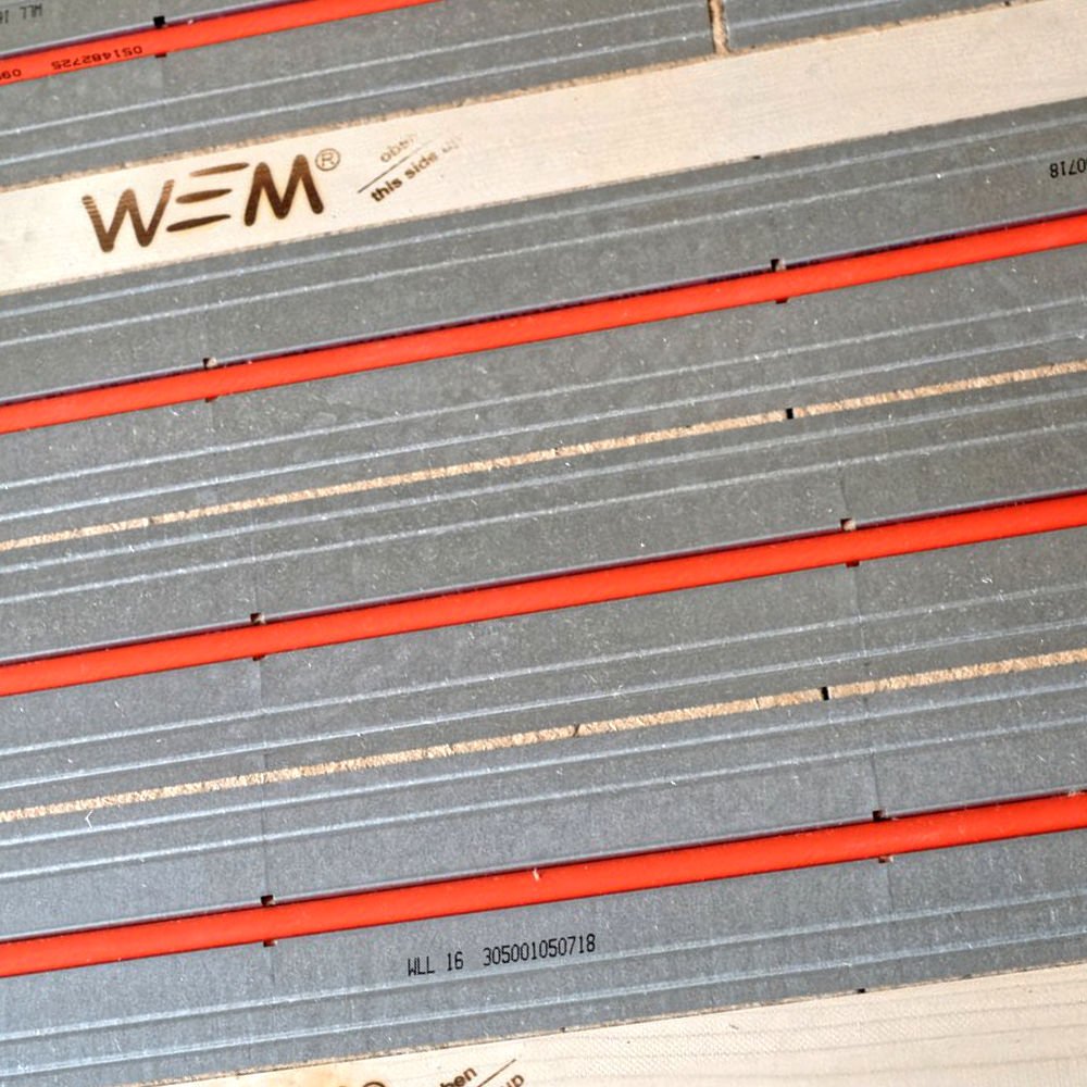 Naturbaustoffladen | Naturfarben Freiburg _ WEM Fußbodenheizung FLOOR 40 | Verlegeplatte