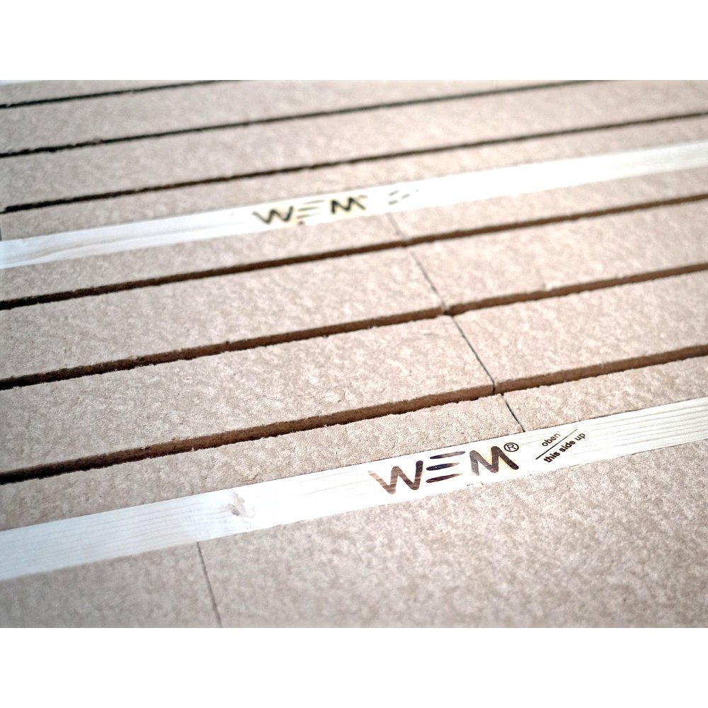 Naturbaustoffladen | Naturfarben Freiburg _ WEM Fußbodenheizung FLOOR 40 | Verlegeplatte