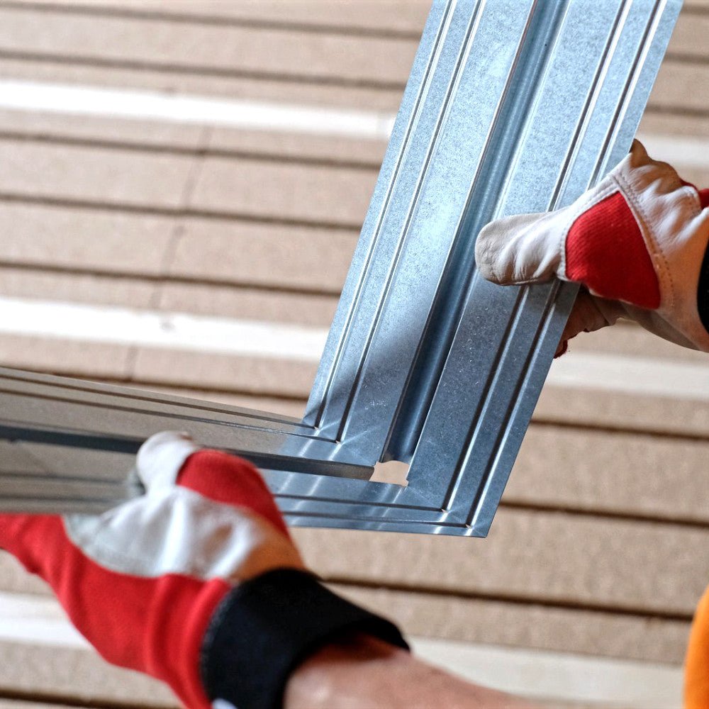 Naturbaustoffladen | Naturfarben Freiburg _ WEM Fußbodenheizung | Wärmeleitblech Stahl verzinkt