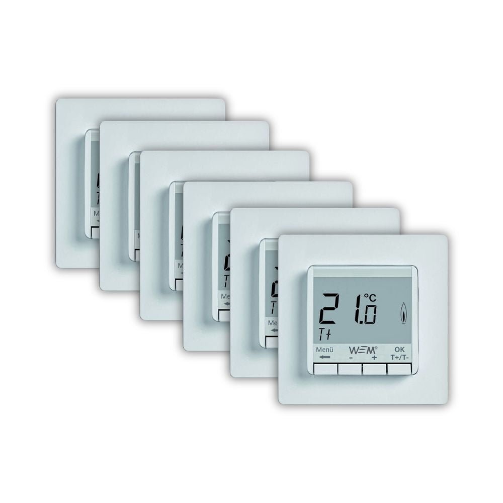 Naturbaustoffladen | Naturfarben Freiburg _ WEM Raumthermostat Unterputz | Digital
