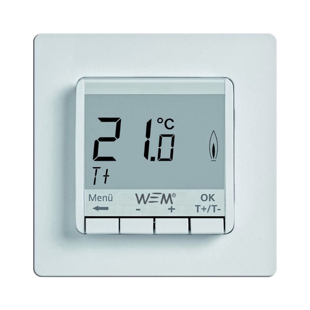 Naturbaustoffladen | Naturfarben Freiburg _ WEM Raumthermostat Unterputz | Digital