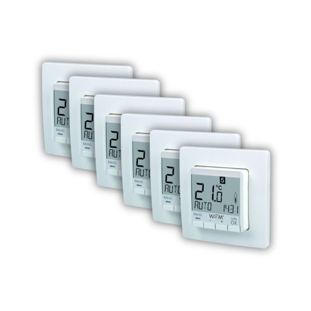 Naturbaustoffladen | Naturfarben Freiburg _ WEM Raumthermostat Unterputz | programmierbar