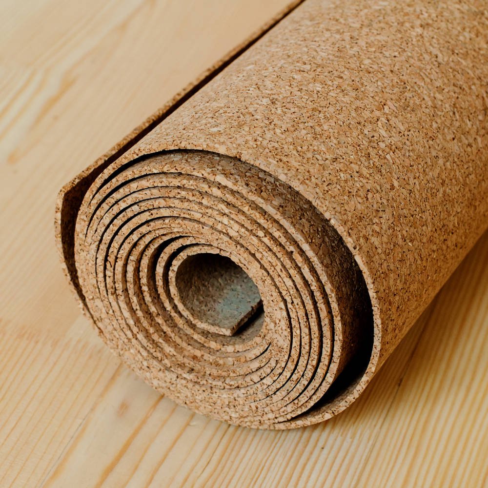 Naturbaustoffladen | Naturfarben Freiburg _ Ziro Rollenkork | Isol 2mm _ Trittschalldämmung