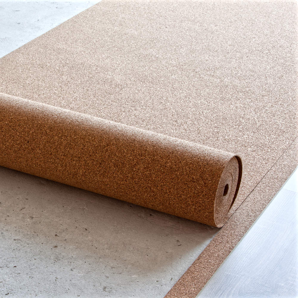 Naturbaustoffladen | Naturfarben Freiburg _ Ziro Rollenkork | Isol 2mm _ Trittschalldämmung