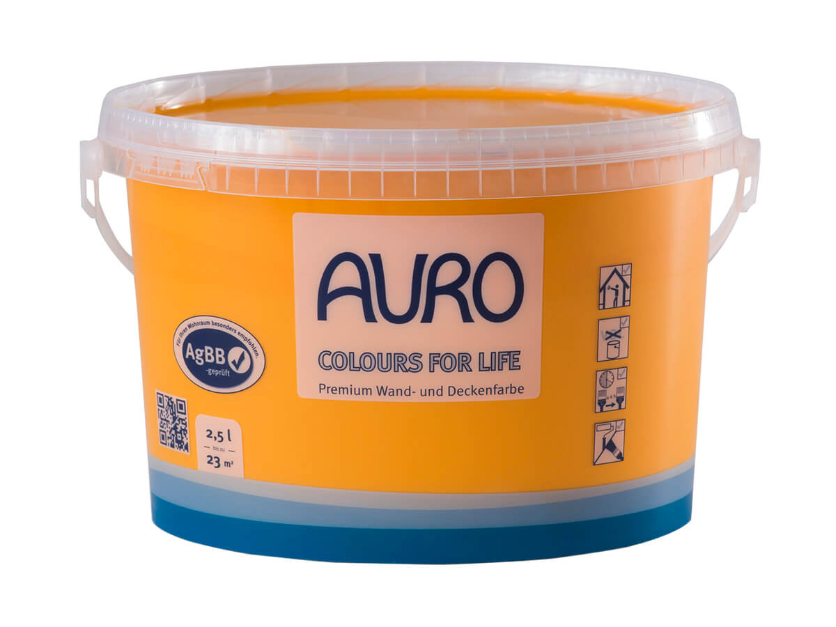 AURO COLOURS FOR LIFE Premium Wand- und Deckenfarbe Nr. 555